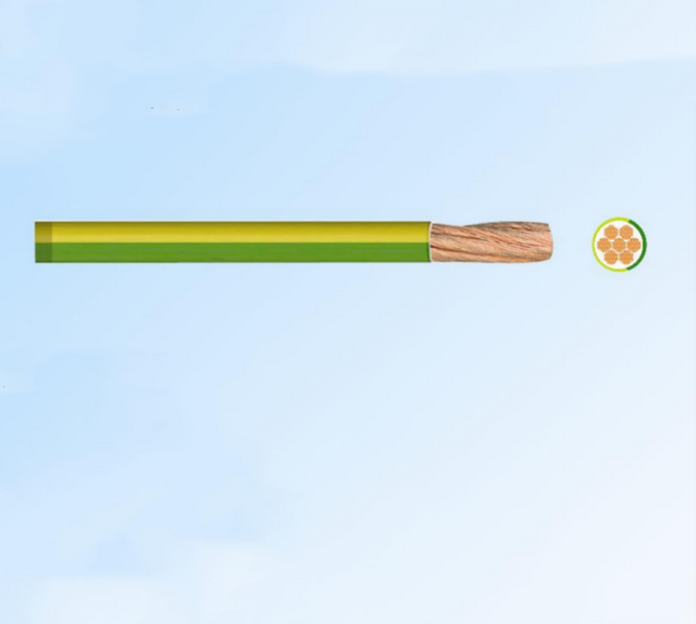 Fio de alimentação flexível RV H07V-K com condutor de cobre e isolamento de PVC para aprimoramento da mobilidade