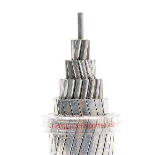 Condutores AAC de alta condutividade para transmissão de energia