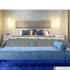 Moderno simples de luxo de luxo/hotel king size lether/tecido